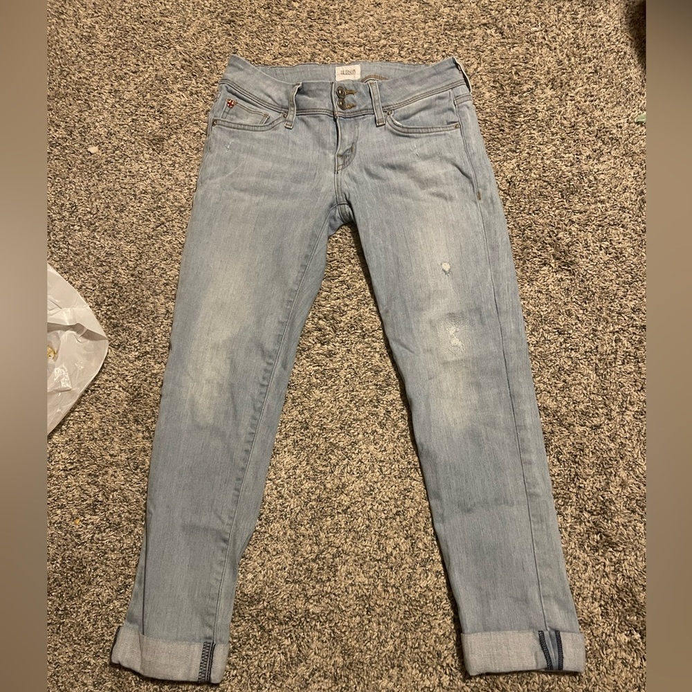Hudson Straight Leg Jeans, Ankle Length